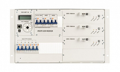 ИБЭП-220(380)/60В-100А-3/4 (1500)-6U-LAN